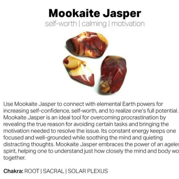 Huge! Wire Wrapped Mookaite Jasper Pendant! Grounding ~ Healing ~ Protection - Picture 9 of 9